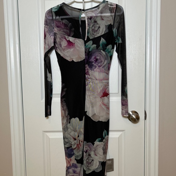 New Le Château Floral Midi Dress - Picture 2 of 5